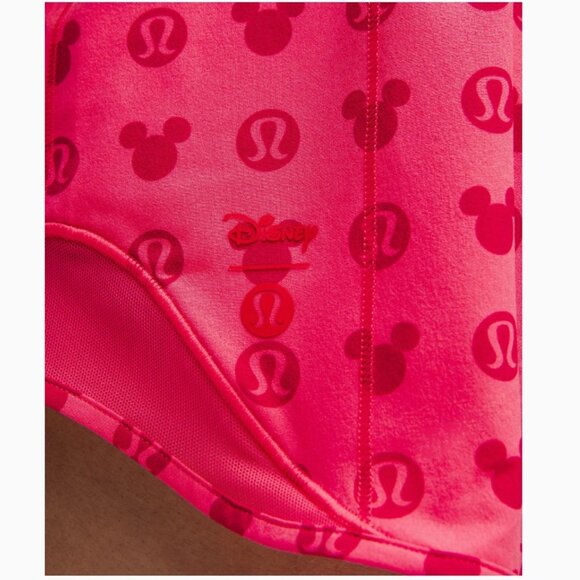 Lululemon Disney x lululemon Hotty Hot High-Rise Short 4" Disney Classic Pink 8 - Picture 5 of 11